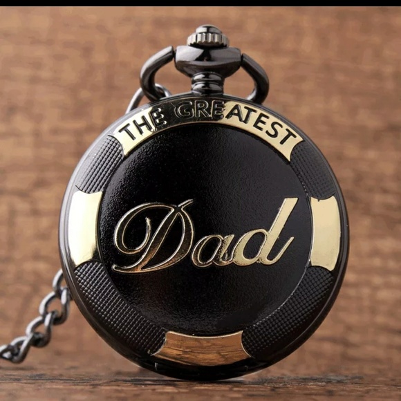 Other - The greatest dad " pocket watch,  black and gold